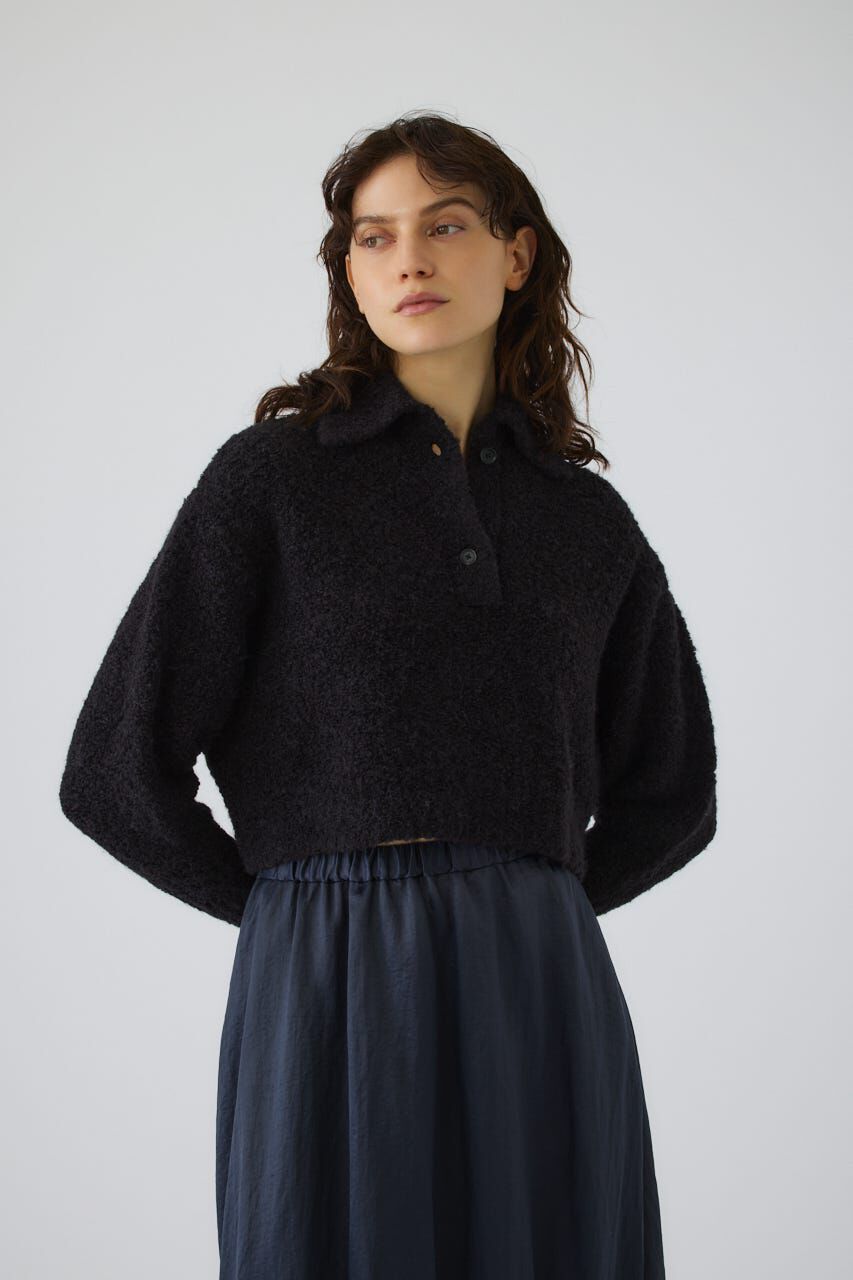 RIM.ARK 「Boucle short knit」|ニット・セーター|