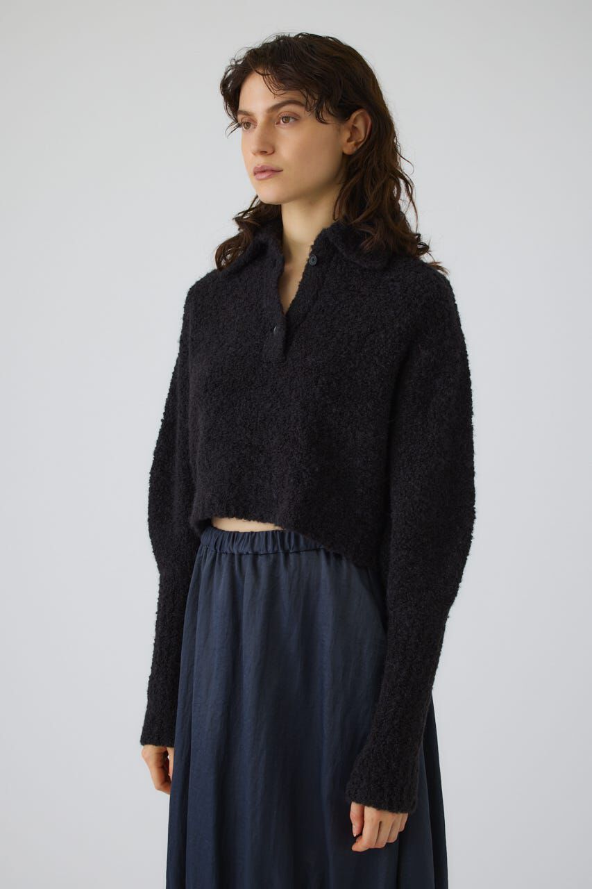 RIM.ARK 「Boucle short knit」|ニット・セーター|