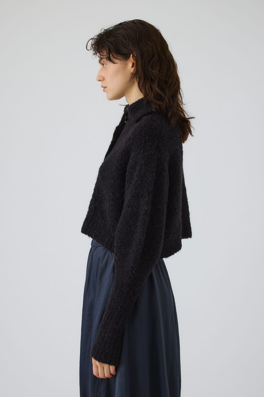 RIM.ARK 「Boucle short knit」|ニット・セーター|