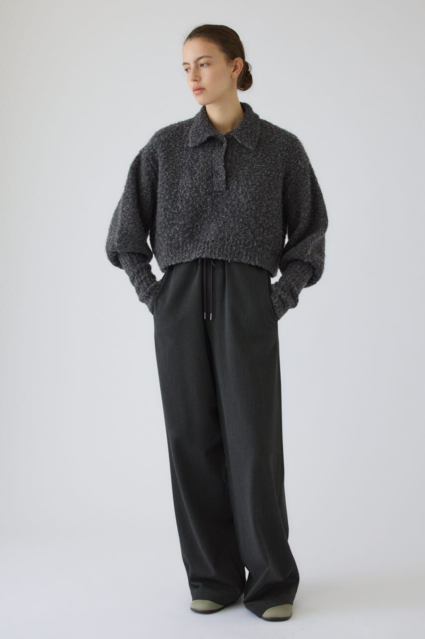 RIM.ARK 「Boucle short knit」|ニット・セーター|