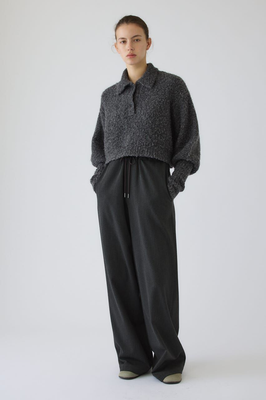 RIM.ARK 「Boucle short knit」|ニット・セーター|