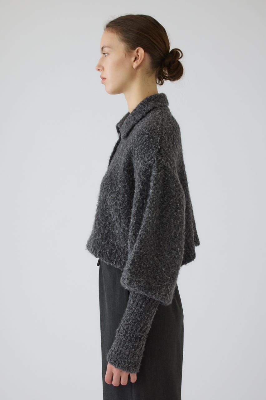 RIM.ARK 「Boucle short knit」|ニット・セーター|
