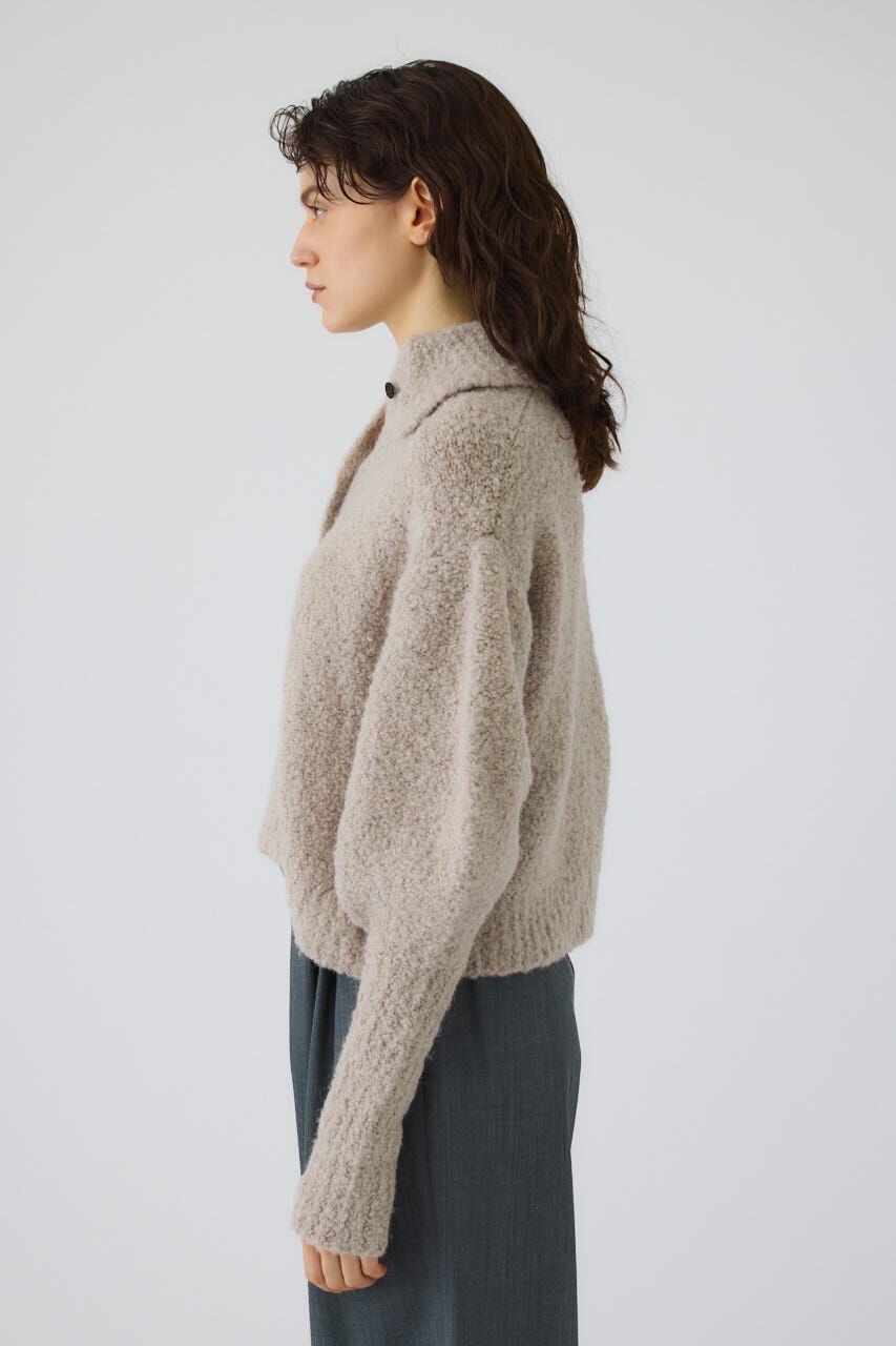 RIM.ARK 「Boucle short knit」|ニット・セーター|