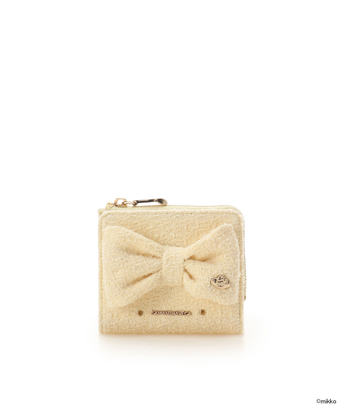 Samantha Vega「Lil ala mode&times;SAMANTHAVEGAコレクション 二つ折財布」|財布|イエロー