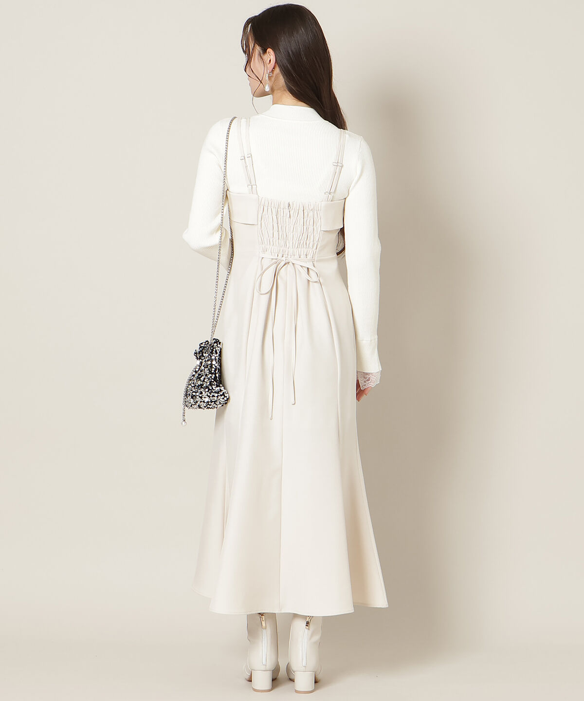 WILLSELECTION「フロントスリットマーメイドワンピース」|ワンピース|