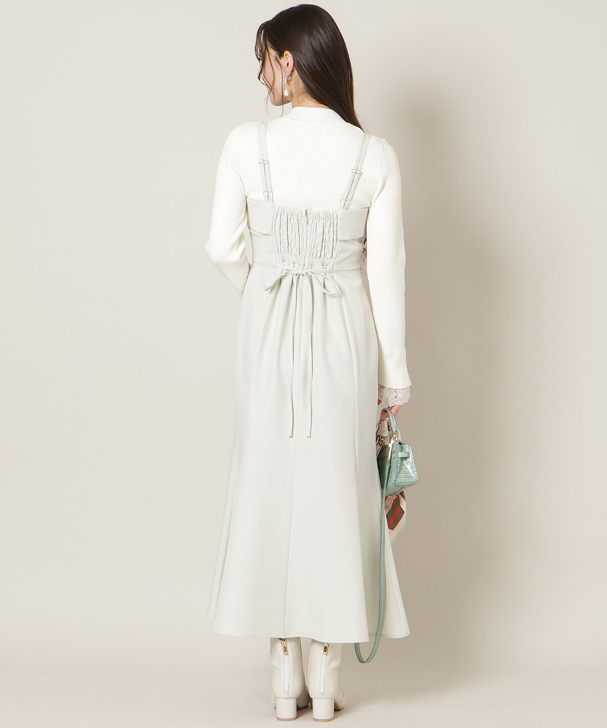 WILLSELECTION「フロントスリットマーメイドワンピース」|ワンピース|