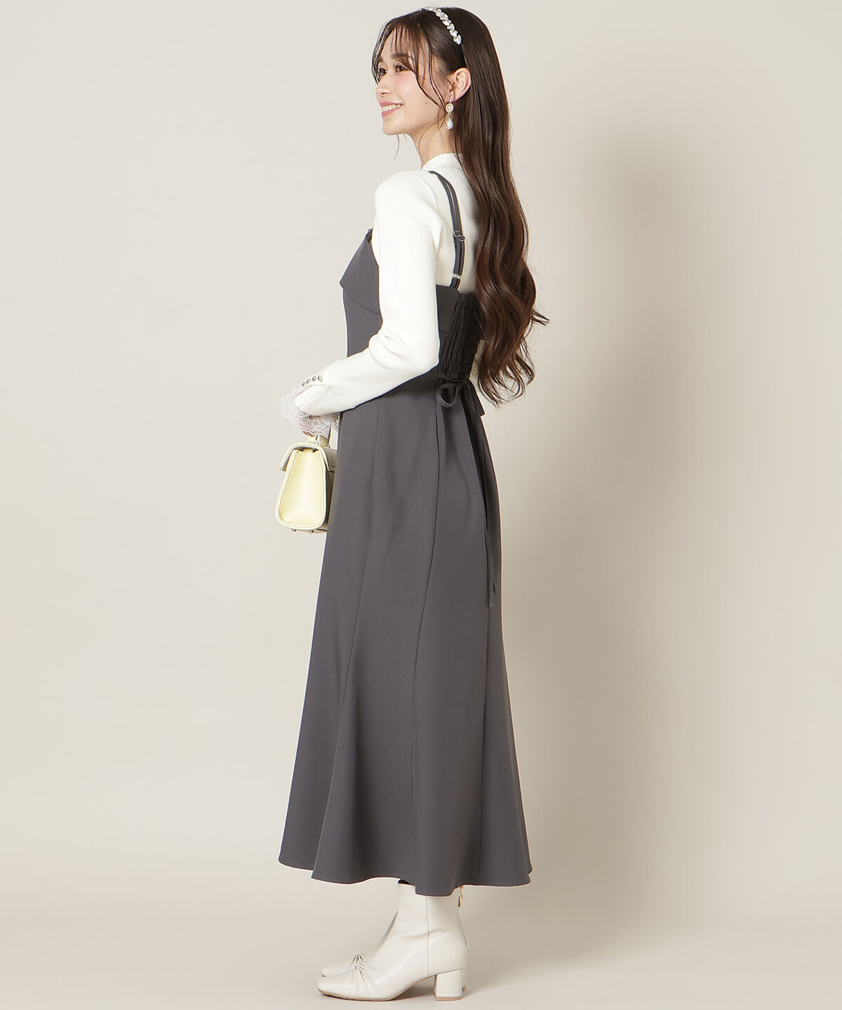 WILLSELECTION「フロントスリットマーメイドワンピース」|ワンピース|
