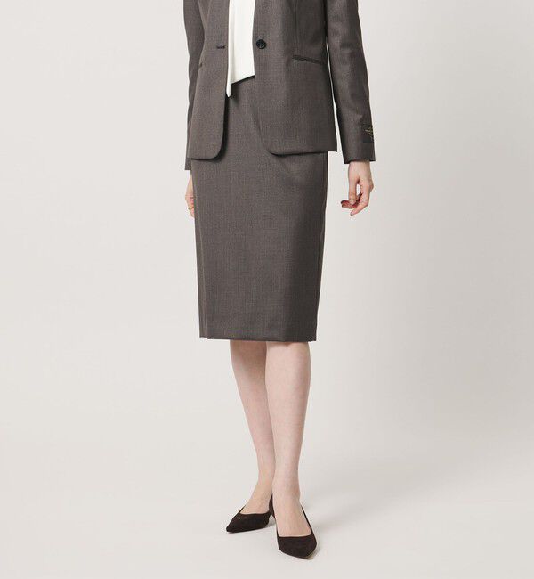 UNITED ARROWS「Vitale Barberis Canonico タイトスカート」|タイト|