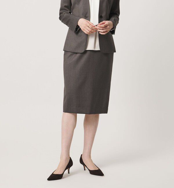 UNITED ARROWS「Vitale Barberis Canonico タイトスカート」|タイト|
