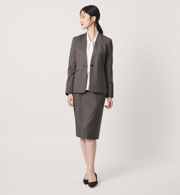 UNITED ARROWS「Vitale Barberis Canonico タイトスカート」|タイト|
