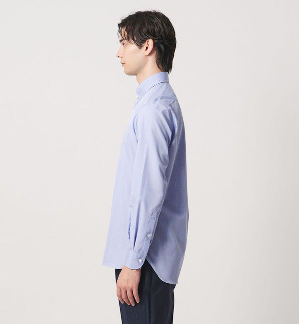 UNITED ARROWS「イージーケア AG グレンプレイド タブカラーシャツ 抗菌防臭」|シャツ・ブラウス|
