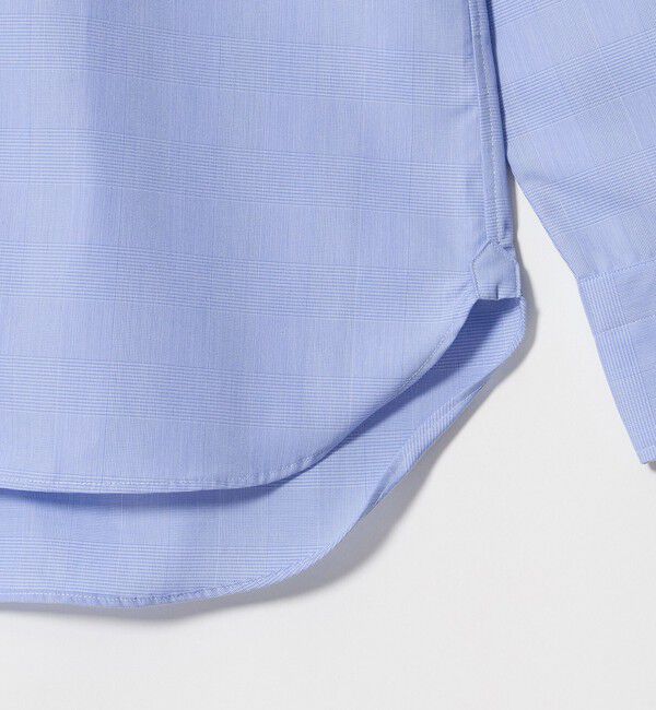 UNITED ARROWS「イージーケア AG グレンプレイド タブカラーシャツ 抗菌防臭」|シャツ・ブラウス|