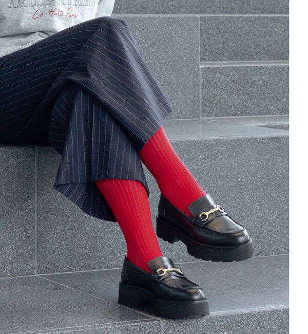 UNITED ARROWS green label relaxing「＜MAEE＞コンプレッションソックス（コットンリブ）/ 着圧ソックス / 靴下」|ソックス|