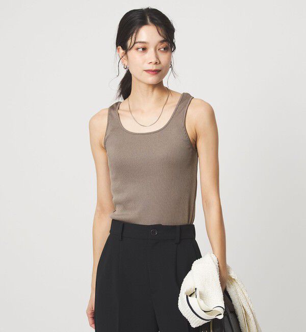 UNITED ARROWS green label relaxing「ブライトリブ タンクトップ」|タンクトップ|MOCA