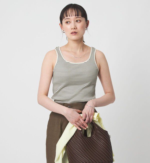 UNITED ARROWS green label relaxing「ブライトリブ タンクトップ」|タンクトップ|その他1