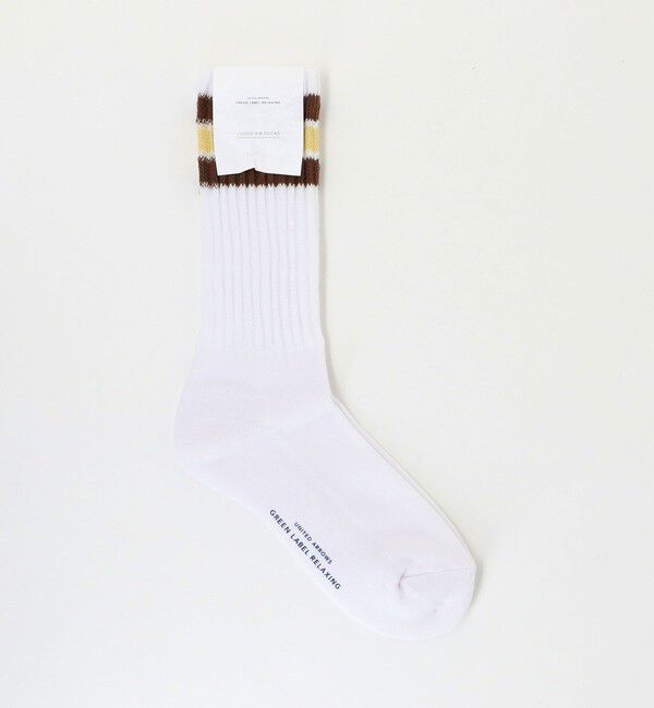 UNITED ARROWS green label relaxing「GLR ルーズ ソックス」|ソックス|DK.BROWN