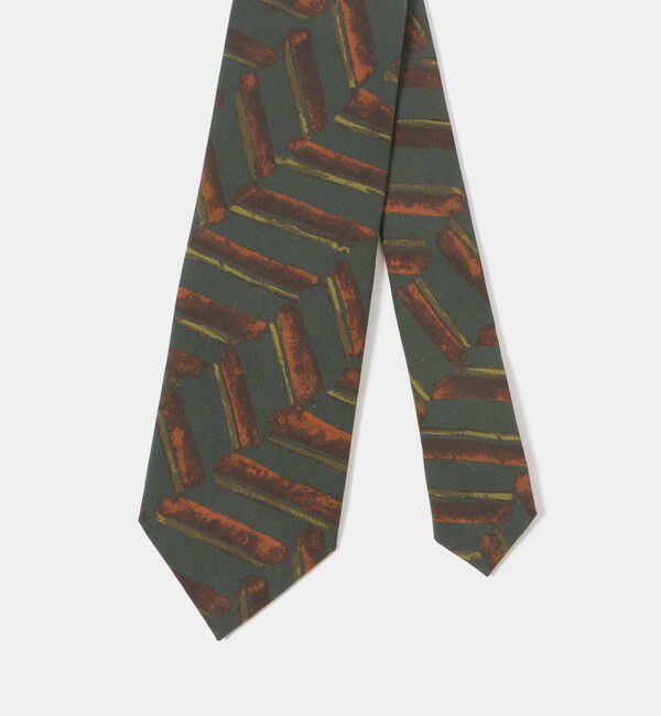 UNITED ARROWS green label relaxing「8.0cm モチーフ ジオメトリック1 ネクタイ」|ネクタイ・蝶ネクタイ|