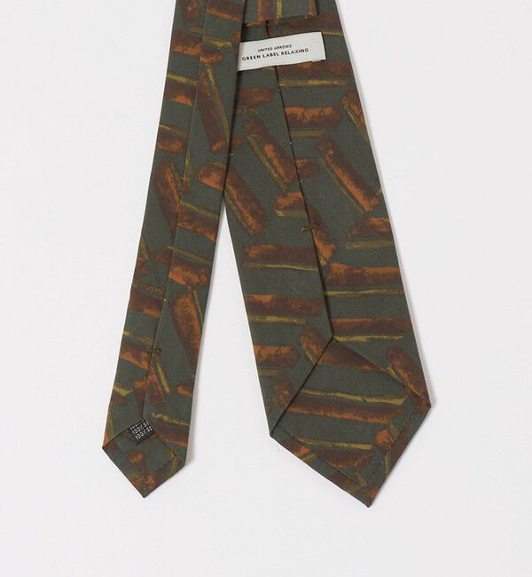 UNITED ARROWS green label relaxing「8.0cm モチーフ ジオメトリック1 ネクタイ」|ネクタイ・蝶ネクタイ|