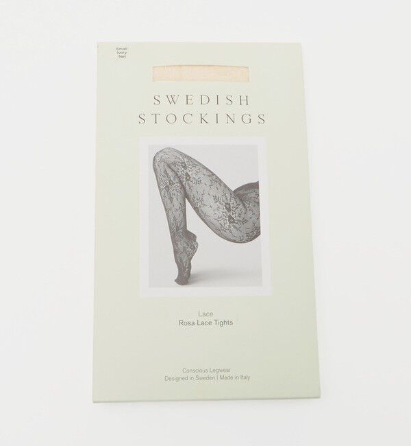 EMMEL REFINES「＜SWEDISH STOCKINGS＞Rosa Lace タイツ＜ Select by EMMEL REFINES ＞」|ソックス|OFF WHITE