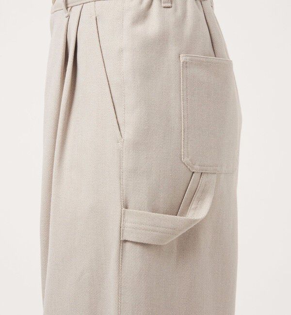 UNITED ARROWS green label relaxing「［size SHORTあり］メランジ カルゼ ワイド パンツ」|その他|