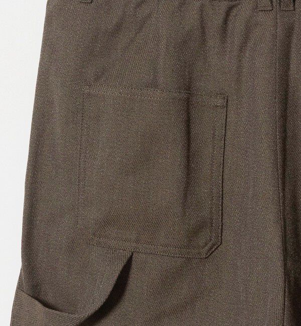 UNITED ARROWS green label relaxing「［size SHORTあり］メランジ カルゼ ワイド パンツ」|その他|