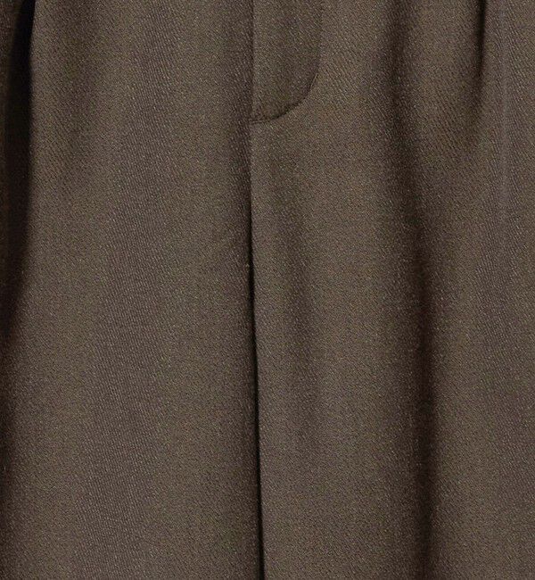 UNITED ARROWS green label relaxing「［size SHORTあり］メランジ カルゼ ワイド パンツ」|その他|