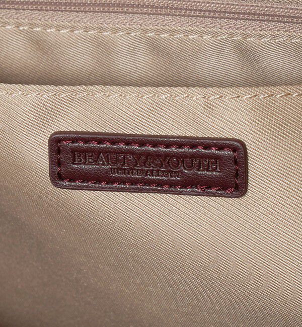 BEAUTY&YOUTH UNITED ARROWS「ジップ スクエア ボストンバッグ」|ボストンバッグ|