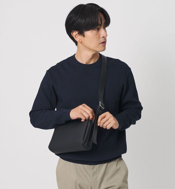 BEAUTY&YOUTH UNITED ARROWS「&ldquo;Emboss Bag Series&rdquo; クロス ショルダー バッグ」|ショルダー・メッセンジャー|