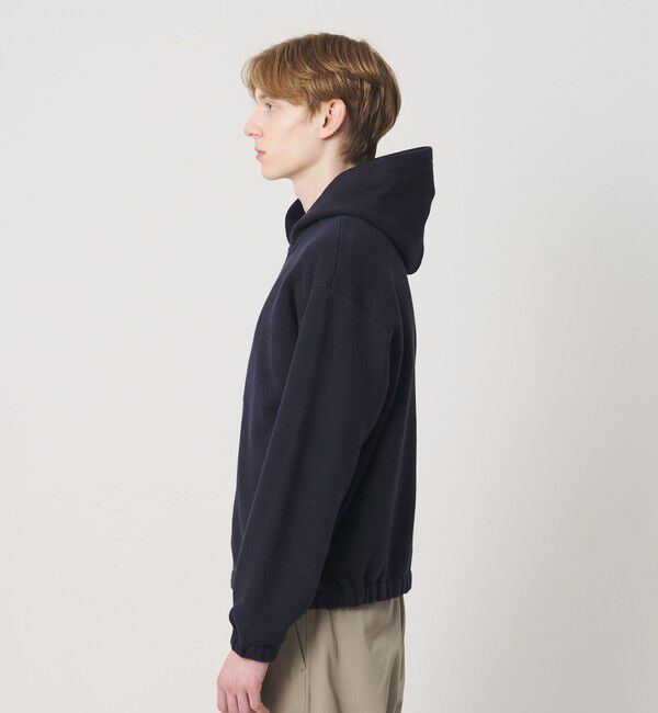 BEAUTY&YOUTH UNITED ARROWS「パフ ニット ジップアップ フード ジャケット ウォッシャブル」|カーディガン|