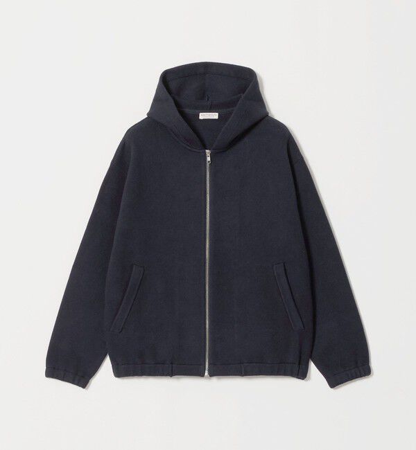 BEAUTY&YOUTH UNITED ARROWS「パフ ニット ジップアップ フード ジャケット ウォッシャブル」|カーディガン|