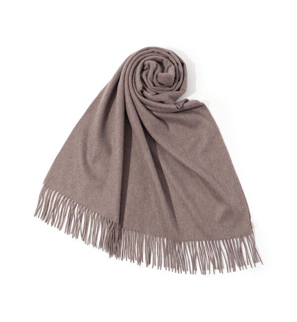 TOMORROWLAND GOODS「GALERIE VIE カシミヤストール」|ストール|47 ブラウン
