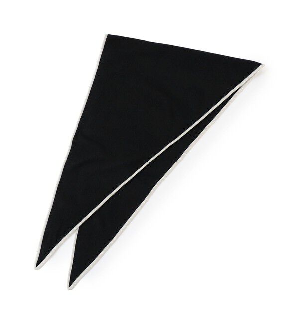 TOMORROWLAND GOODS「TOMORROWLAND TRIANGLE ストール」|ストール|18 ブラック系