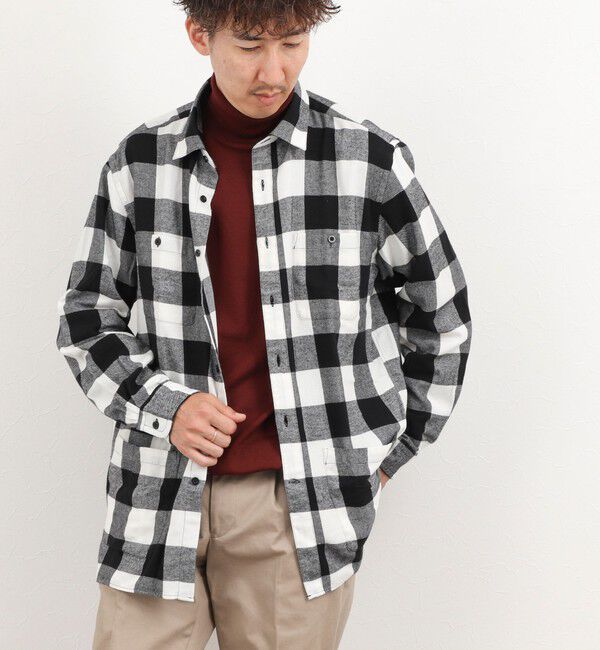 NOLLEY'S goodman「バッファローチェック シャツカバーオール 26AW」|シャツ・ブラウス|
