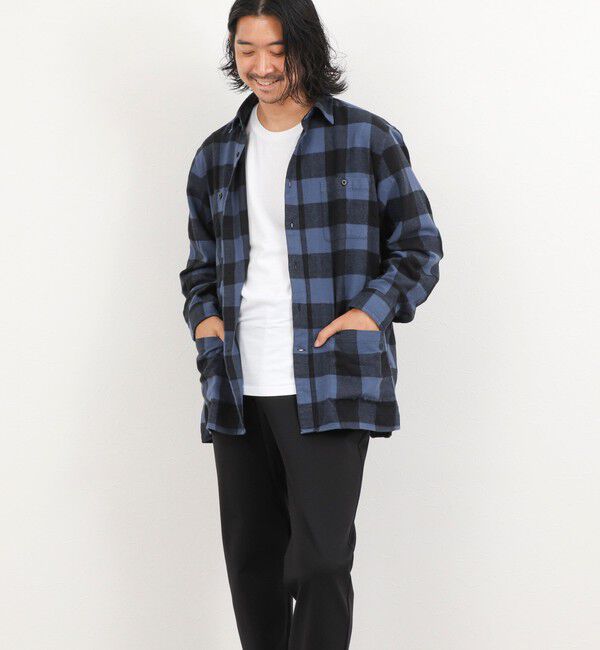 NOLLEY'S goodman「バッファローチェック シャツカバーオール 26AW」|シャツ・ブラウス|
