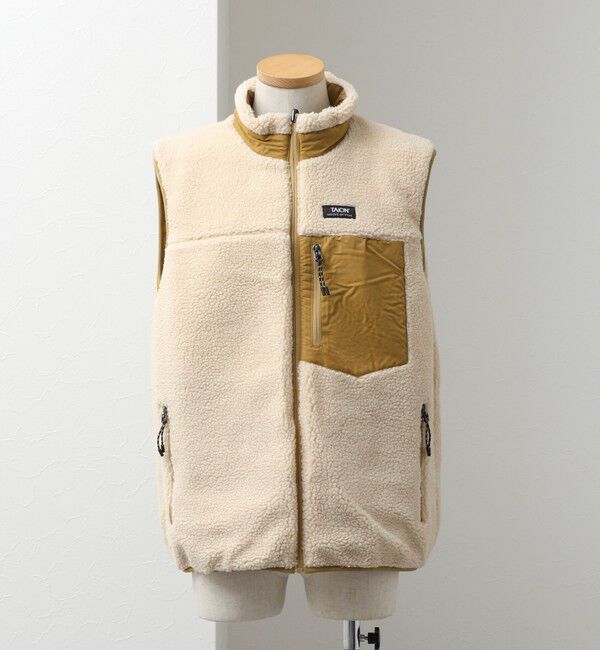 NOLLEY'S goodman「【TAION/タイオン】MOUNTAIN  R/S DOWN&times;BOA Hi-NECK VEST 26AW」|ダウンベスト・ベスト|キナリ