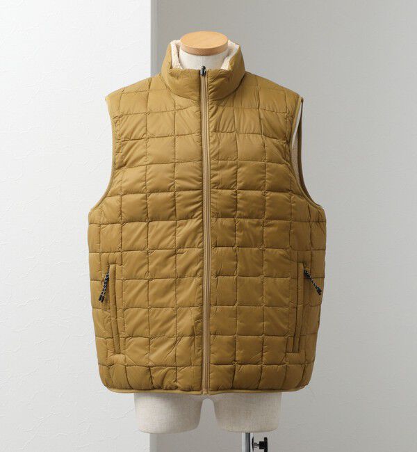 NOLLEY'S goodman「【TAION/タイオン】MOUNTAIN  R/S DOWN&times;BOA Hi-NECK VEST 26AW」|ダウンベスト・ベスト|