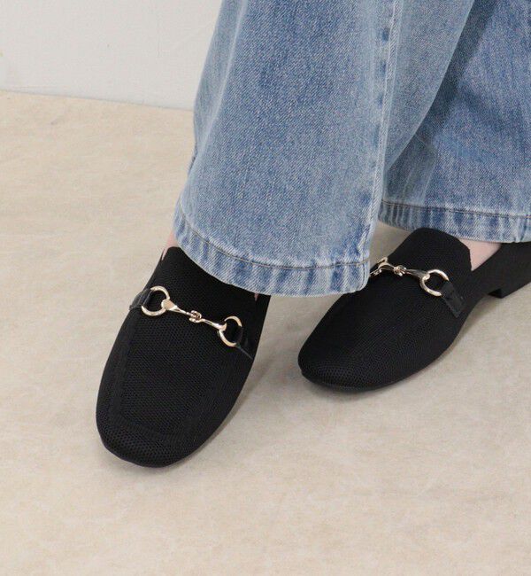 fredy emue「撥水ニットビットローファー」|その他|