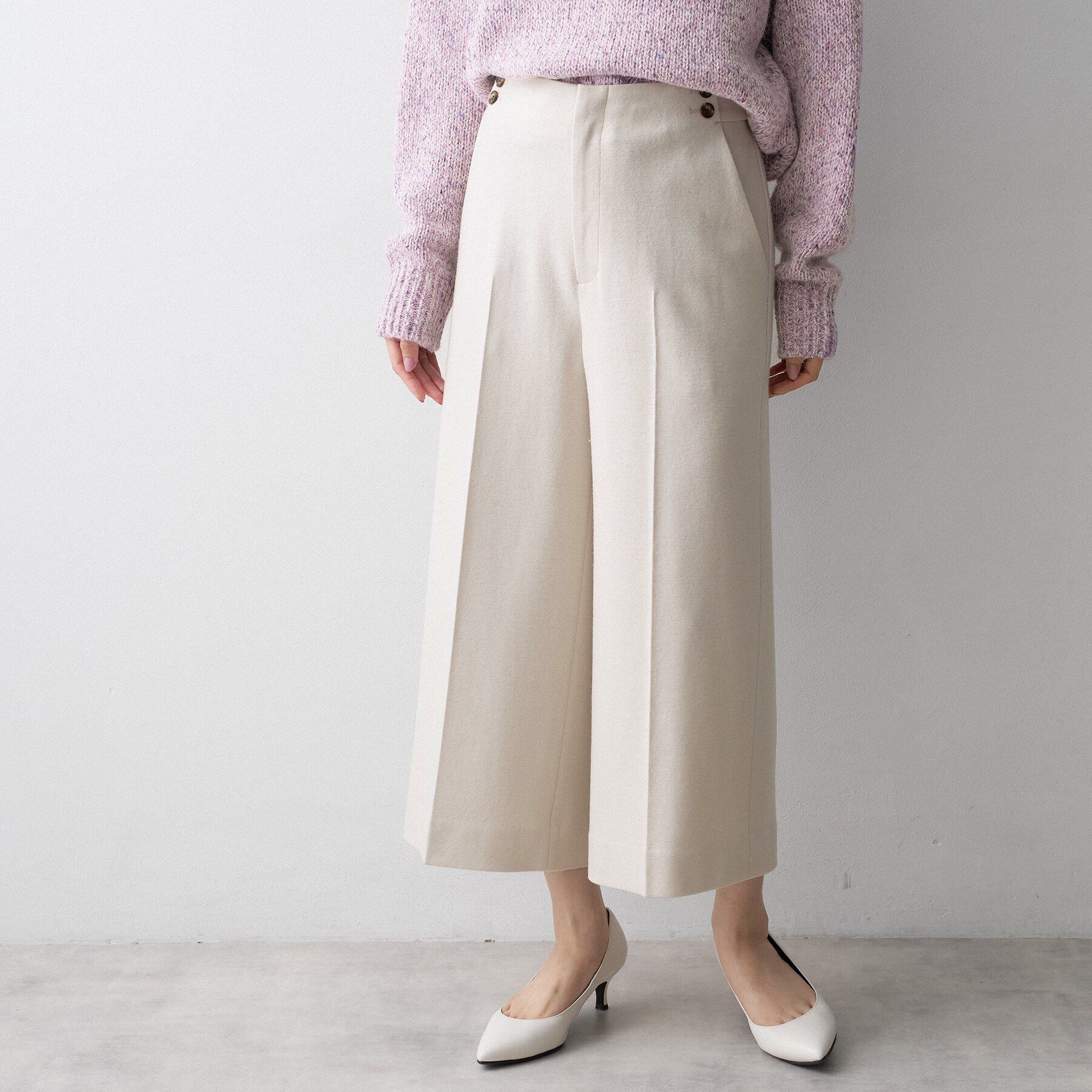 UNTITLED「【名品】ミルドジャージクロップドパンツ」|その他|