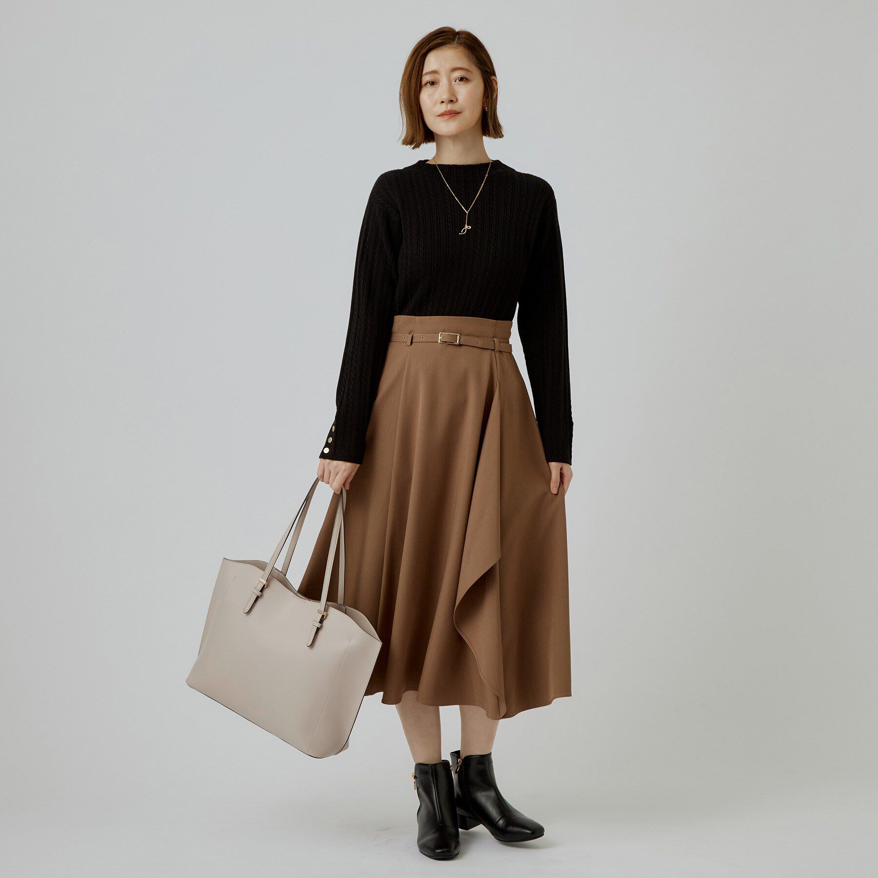 grove「【人間工学】メタルバーA4トート」|トートバッグ|