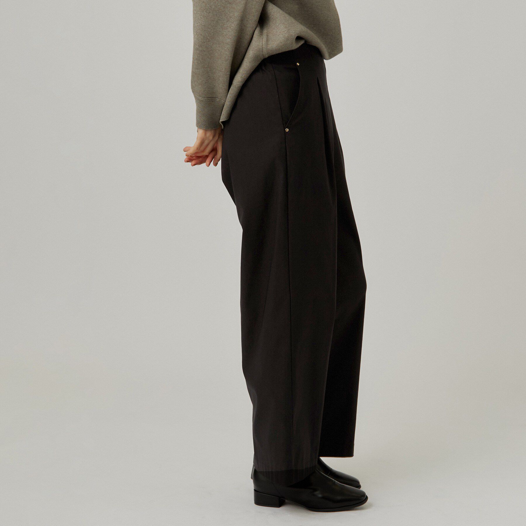 grove「【裏起毛】ハイパーストレッチワイドパンツ」|その他|