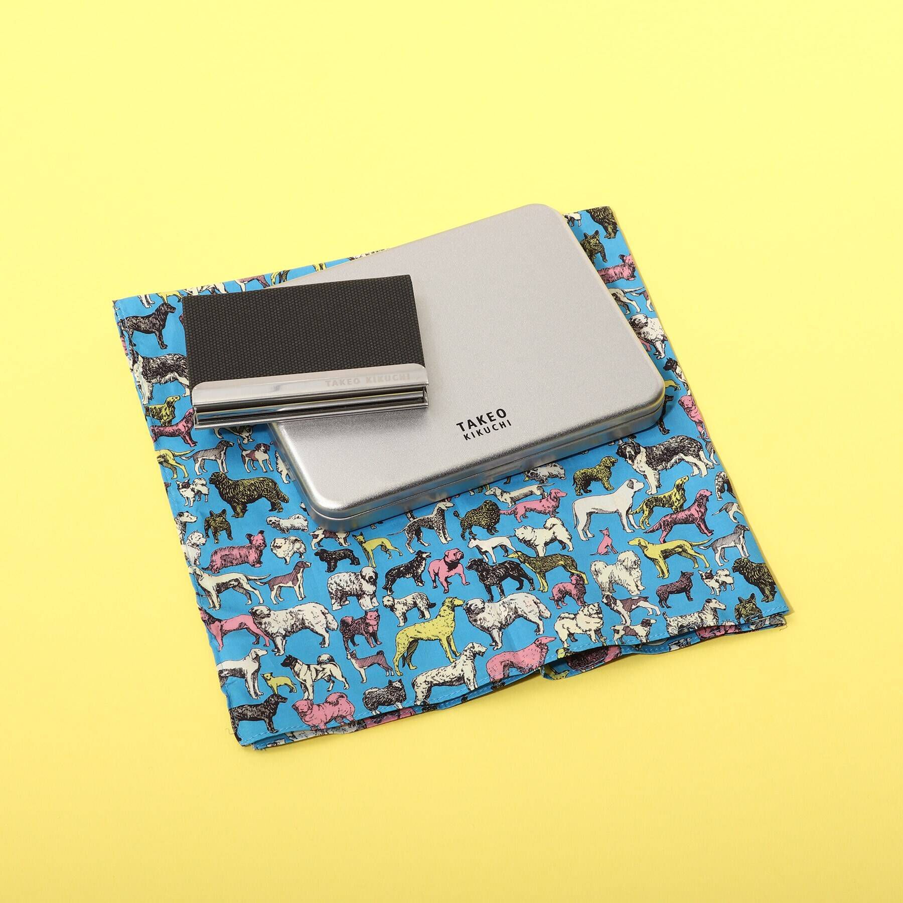 TAKEO KIKUCHI「【LIBERTY】 リバティプリントハンカチ&times;名刺入れ GIFTBOX」|名刺入れ・カードケース|