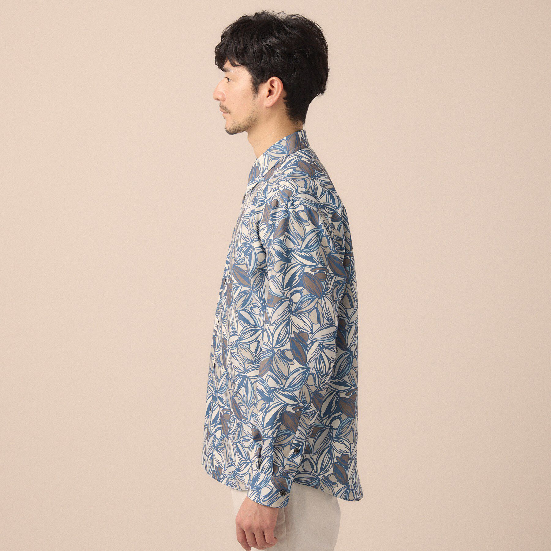 TAKEO KIKUCHI「カカオ柄プリントシャツ」|シャツ・ブラウス|