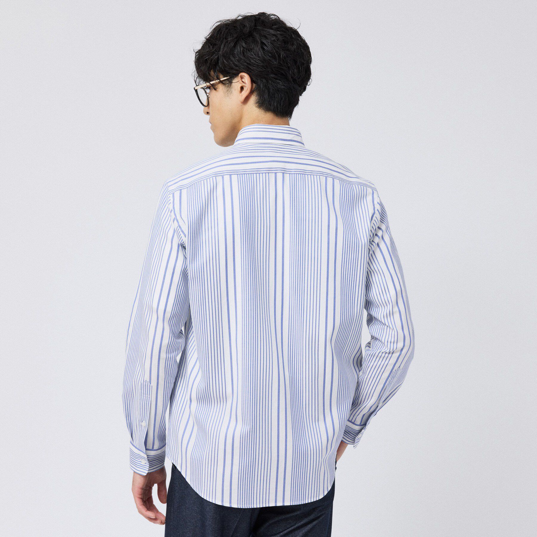 TAKEO KIKUCHI「【Made in JAPAN】 リバーストライプ シャツ」|シャツ・ブラウス|