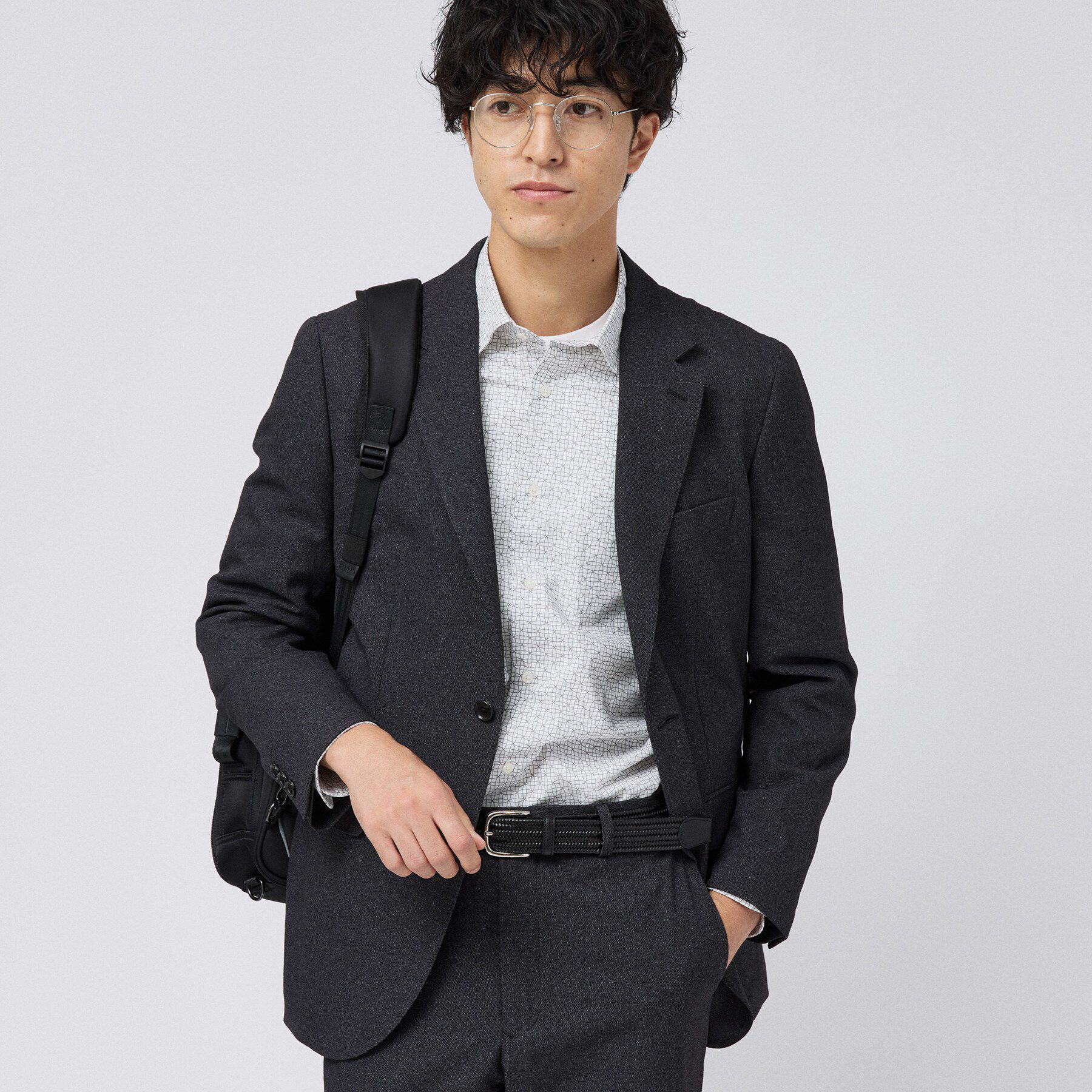 TAKEO KIKUCHI「【Made in JAPAN】 小紋プリント シャツ」|シャツ・ブラウス|