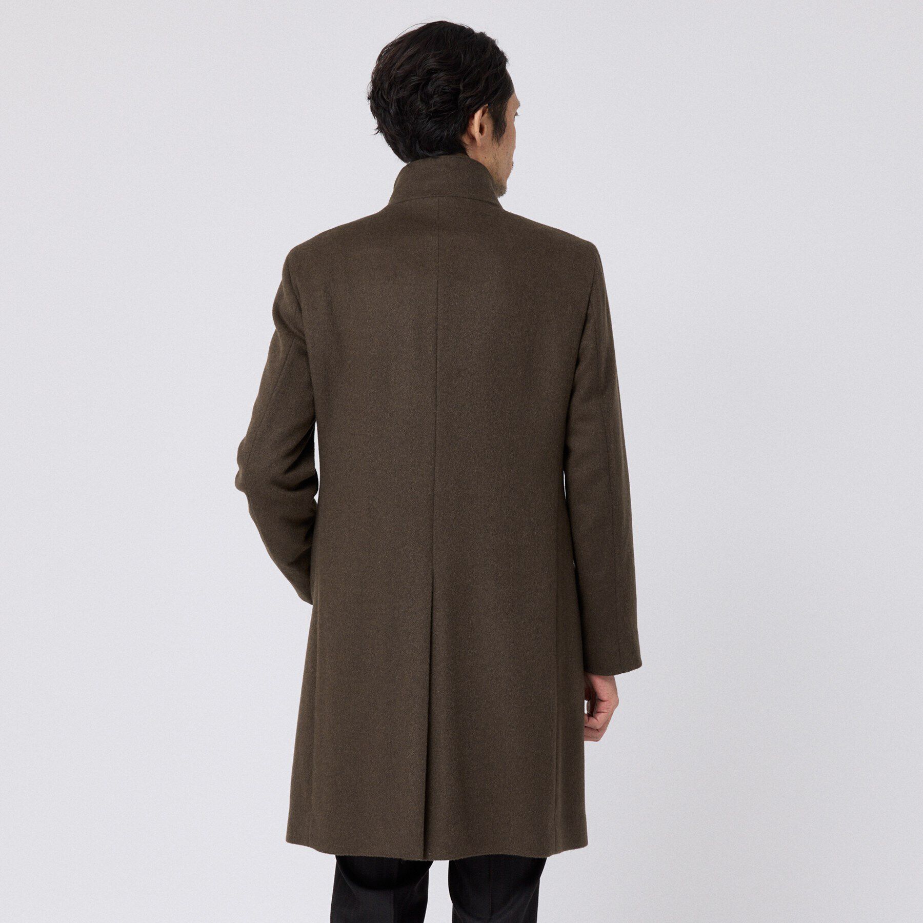 TAKEO KIKUCHI「【ウールカシミヤ混】スタンドカラーコート」|その他|