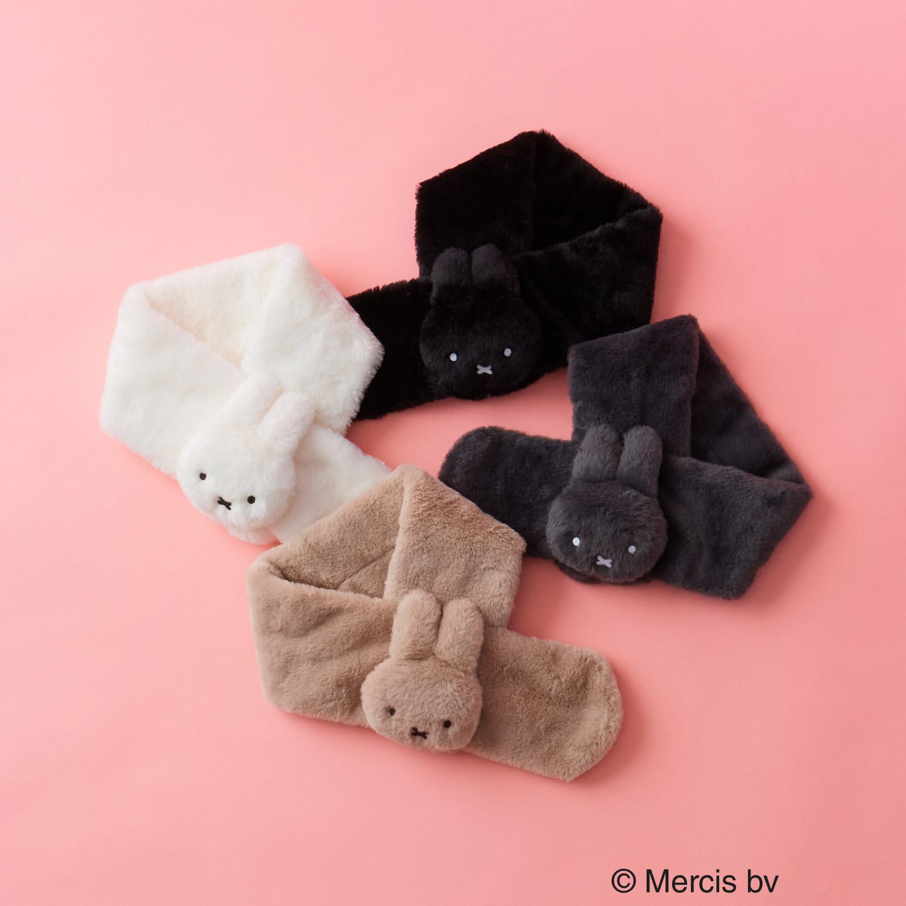 OPAQUE.CLIP「【コラボ】miffy ｘ OPAQUE.CLIP フェイクファーティペット」|ストール|