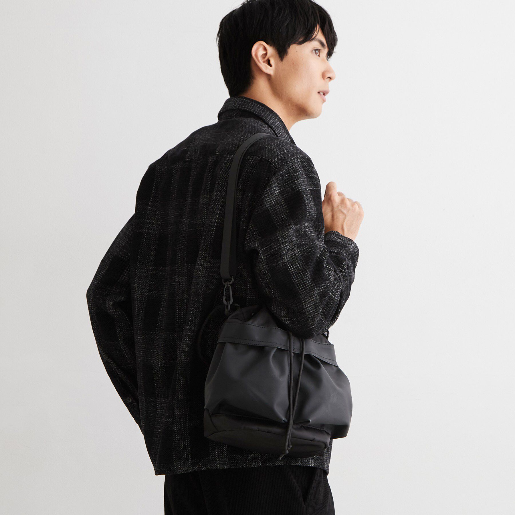 THE SHOP TK「コンパクト巾着ショルダー」|ショルダー・メッセンジャー|