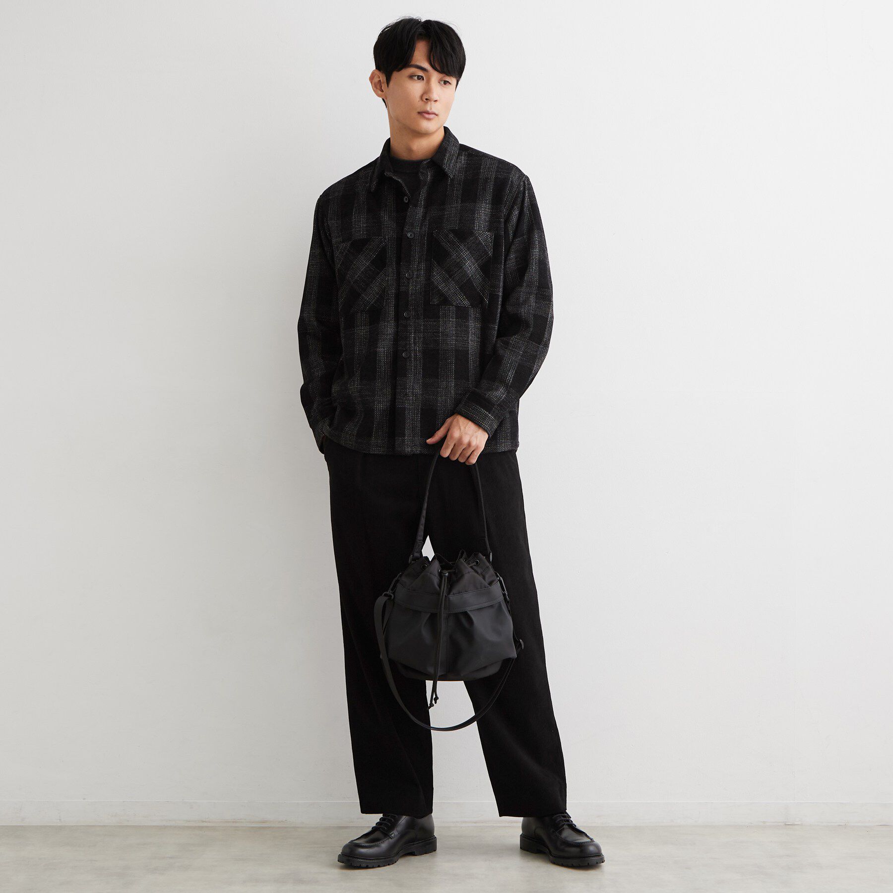THE SHOP TK「コンパクト巾着ショルダー」|ショルダー・メッセンジャー|