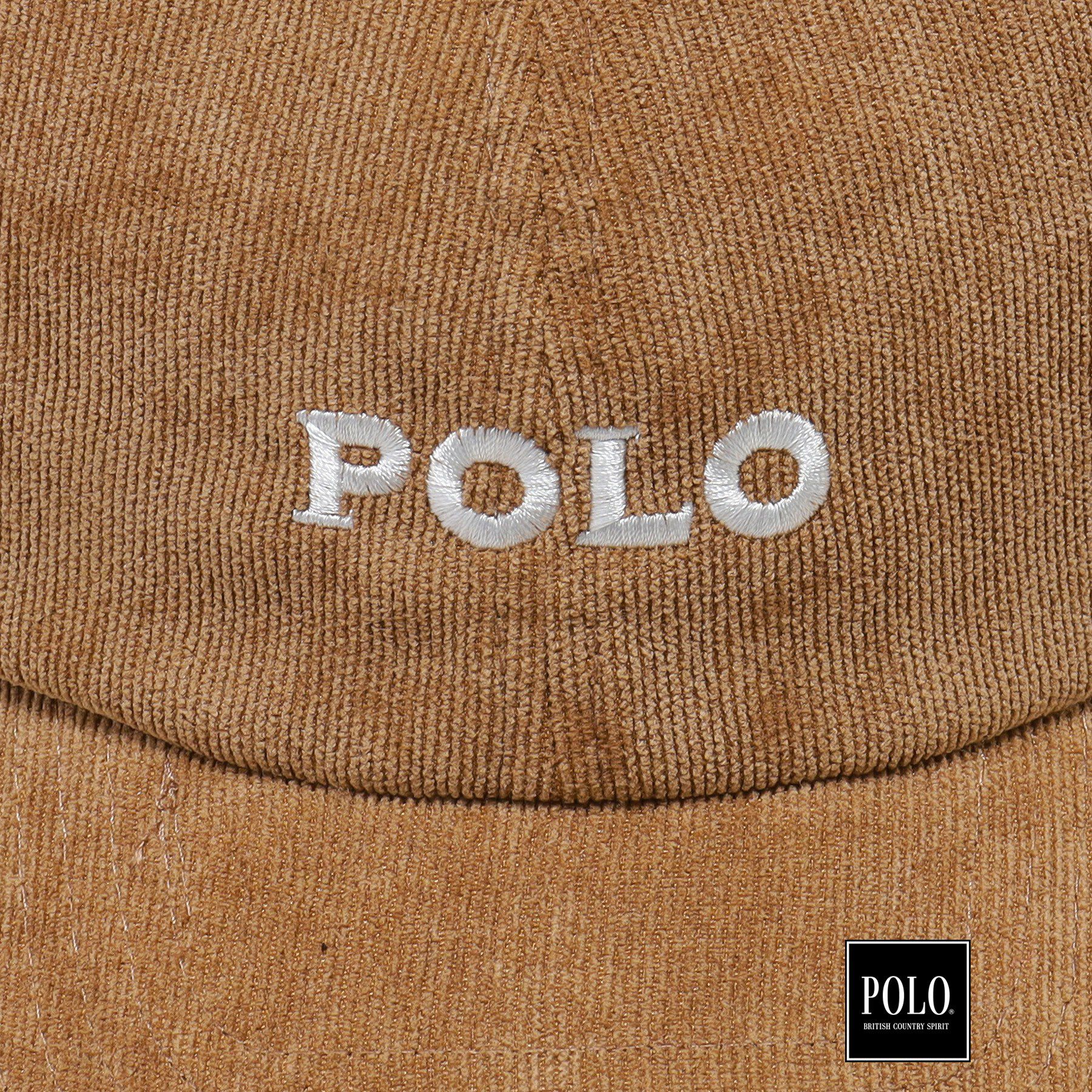 THE SHOP TK「POLO BCS / コーデュロイ刺繍キャップ」|キャップ・キャスケット|