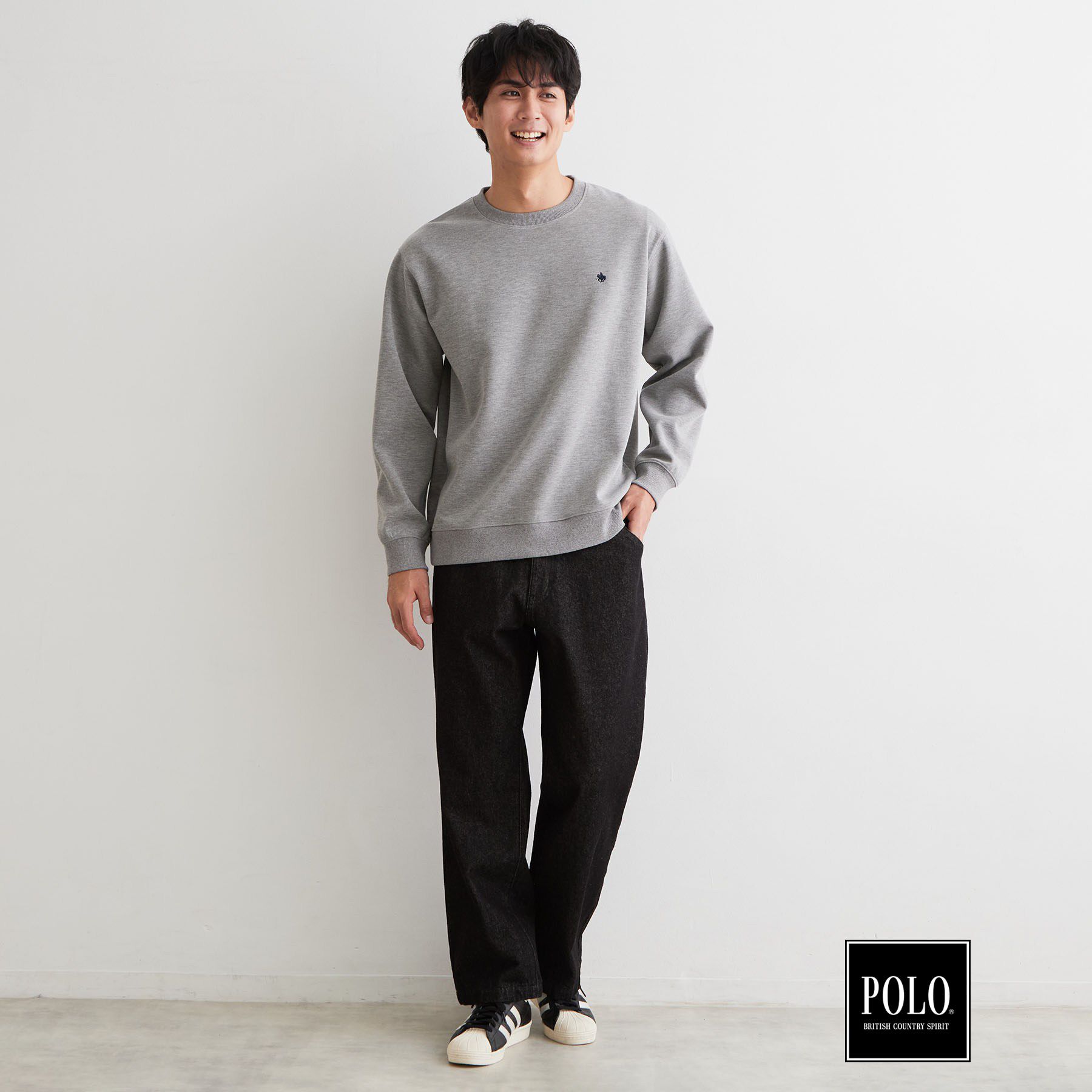 THE SHOP TK「POLO BCS ／ 別注ダンボールスウェット」|Tシャツ・カットソー|